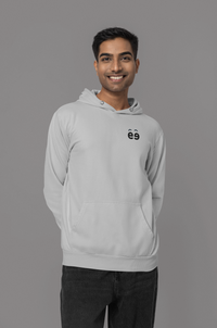 Men's Grey Melange Hoodie