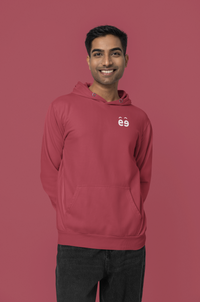 Men Maroon Hoodie