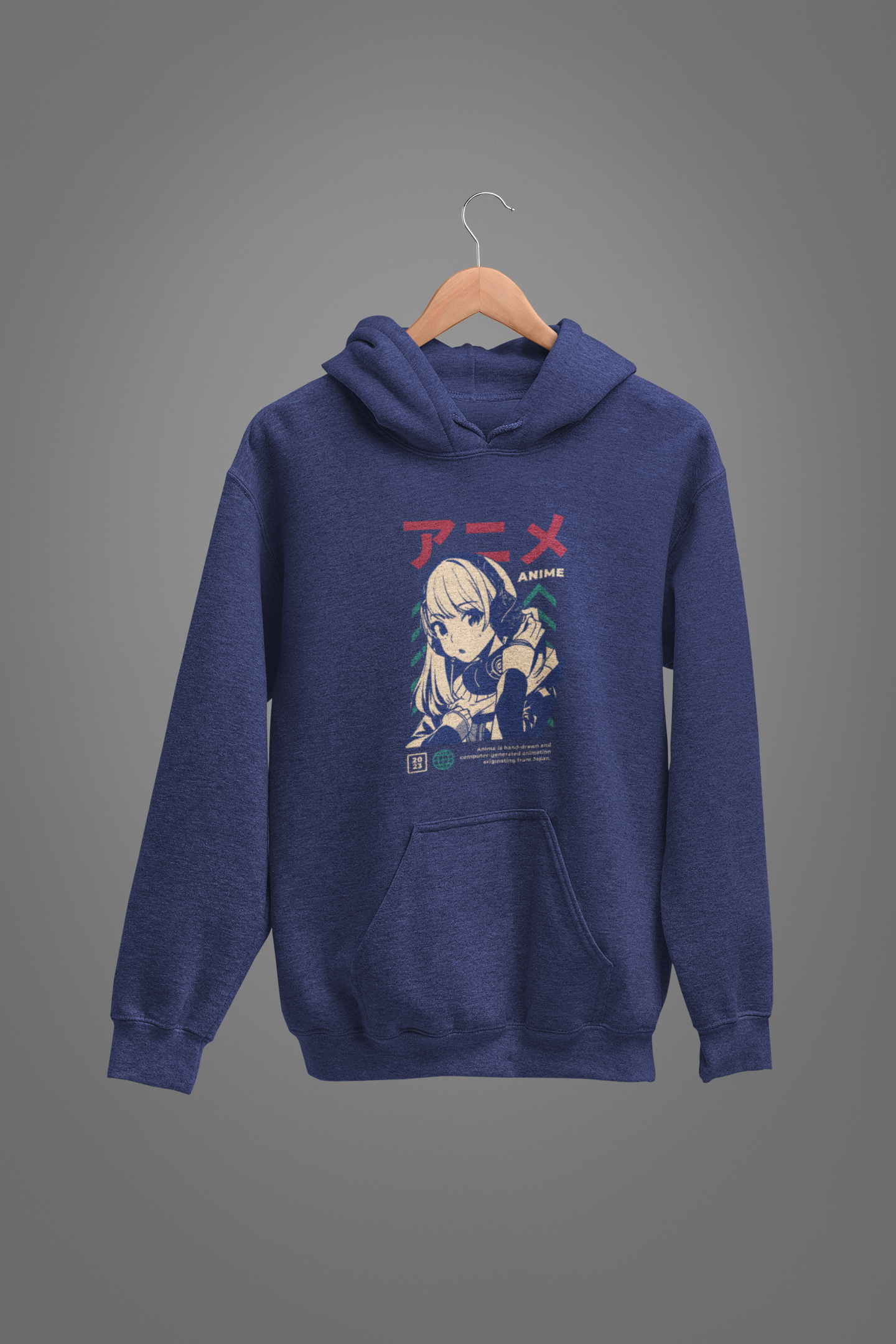 Anime Girl Hooded Sweatshirt