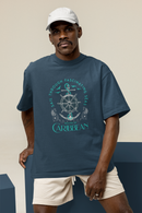 Routes of Caribbean Oversized T-Shirt