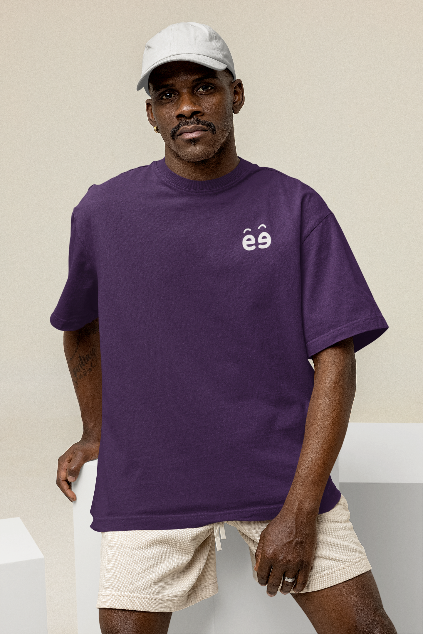 Purple Oversize T-Shirt