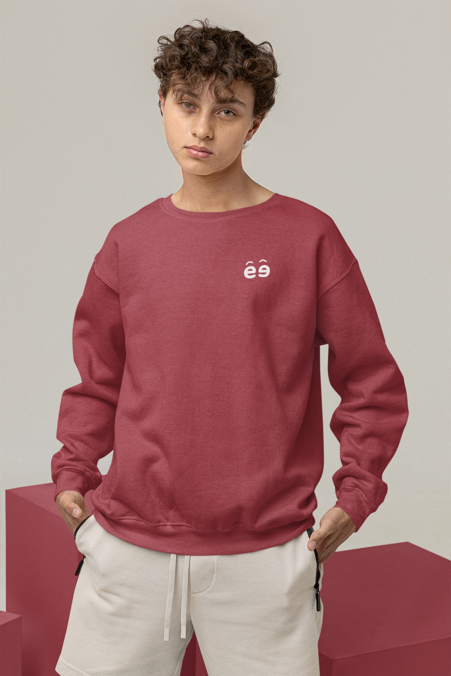 Men's Maroon Sweatshirt