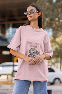 Shell-ebrity Scholar Oversized T-Shirt