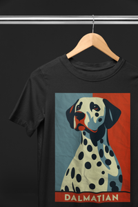 Dalmatian Dog Retro Style