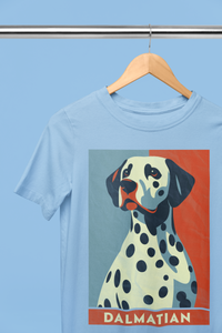 Dalmatian Dog Retro Style