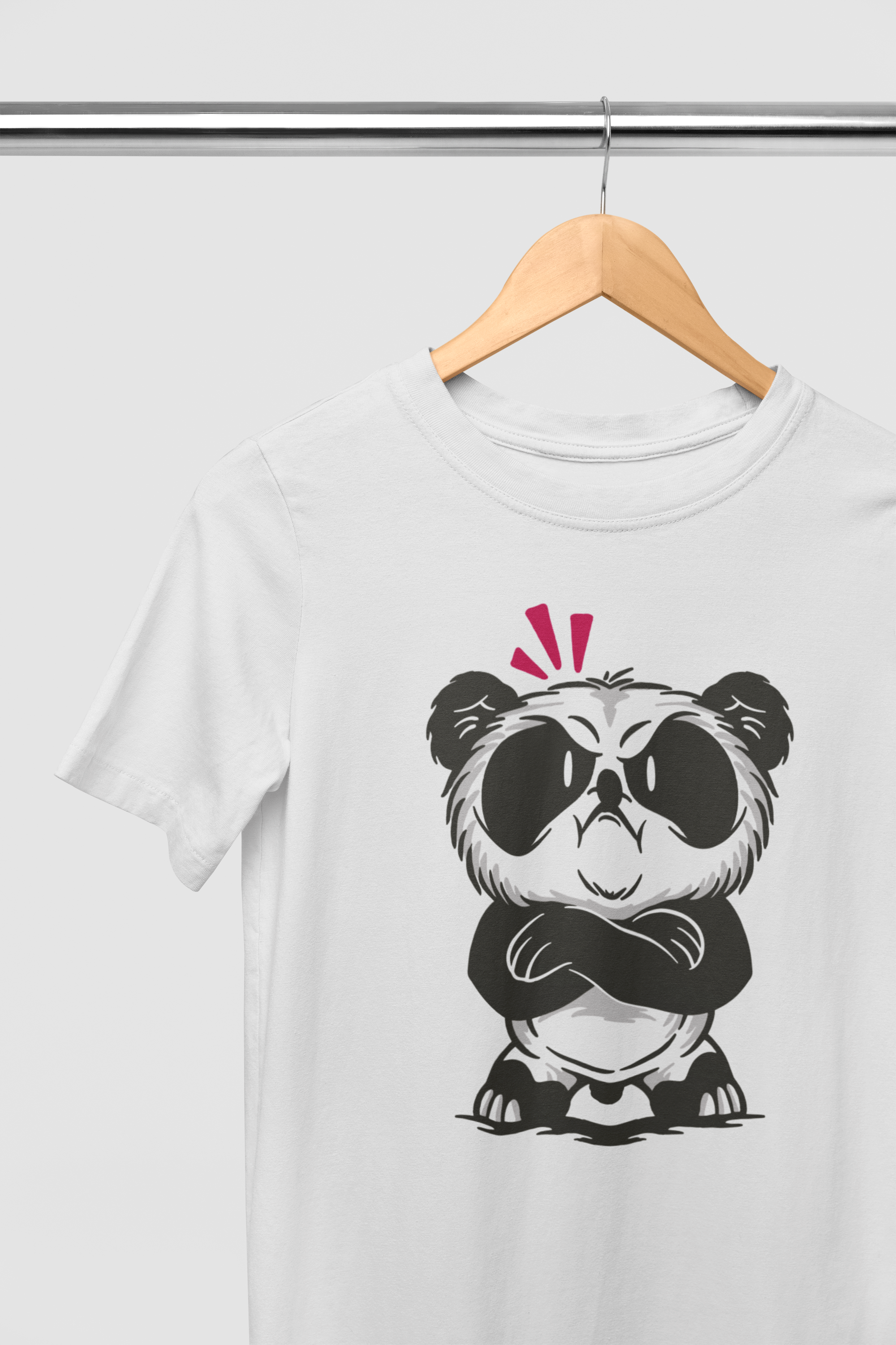 Angry Panda Classic T-shirt