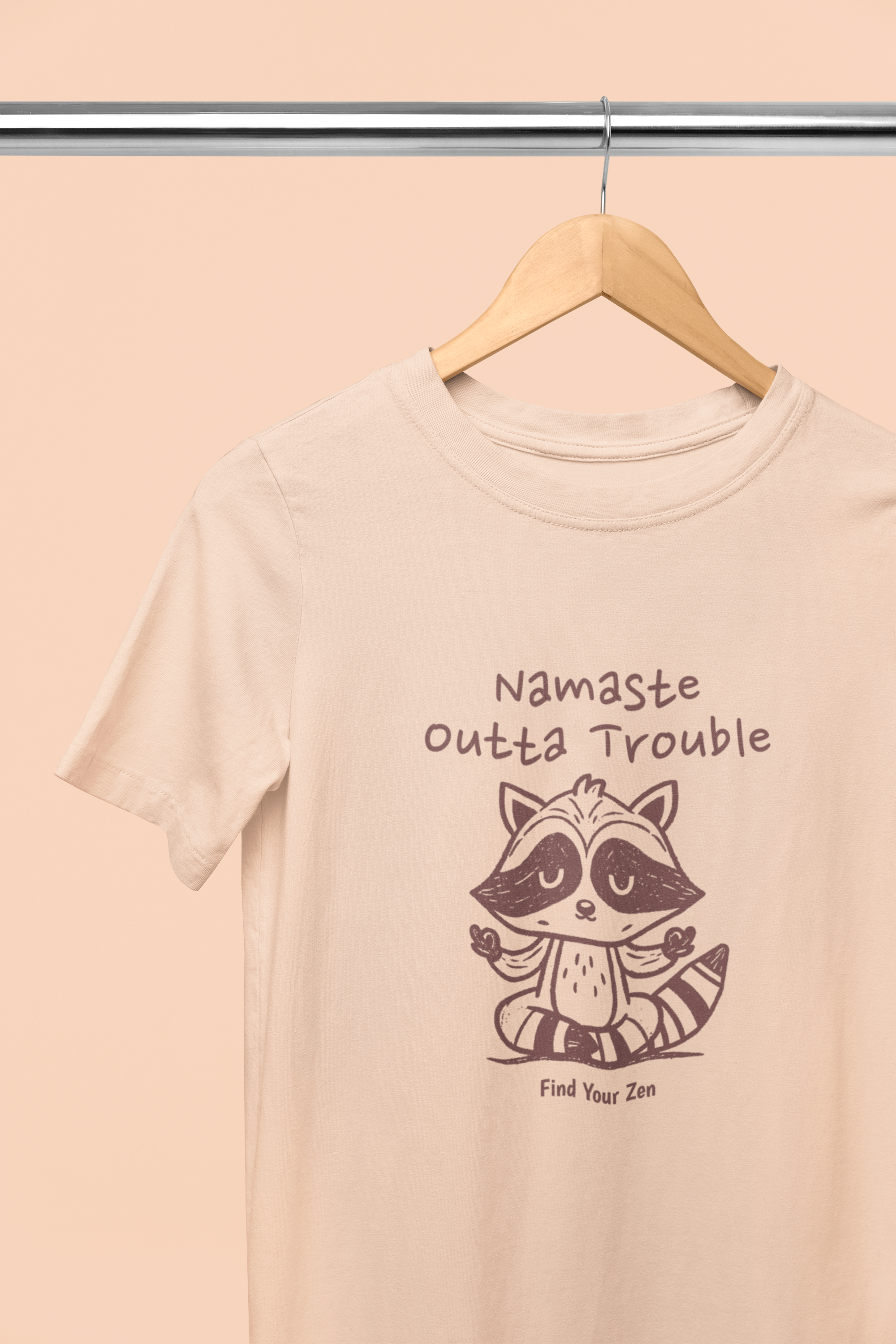 Namaste Outta Trouble Classic T-shirt