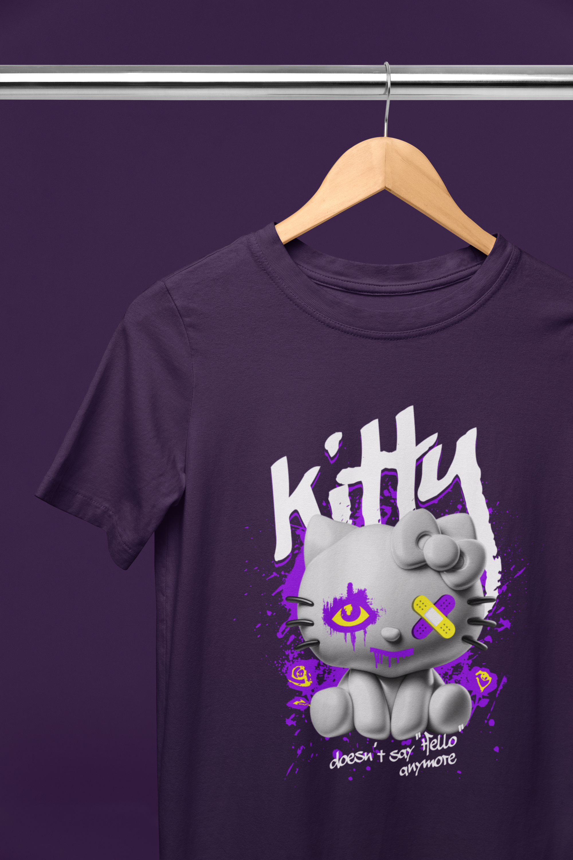 Kitty Doesn't Say Hello Classic T-shirt