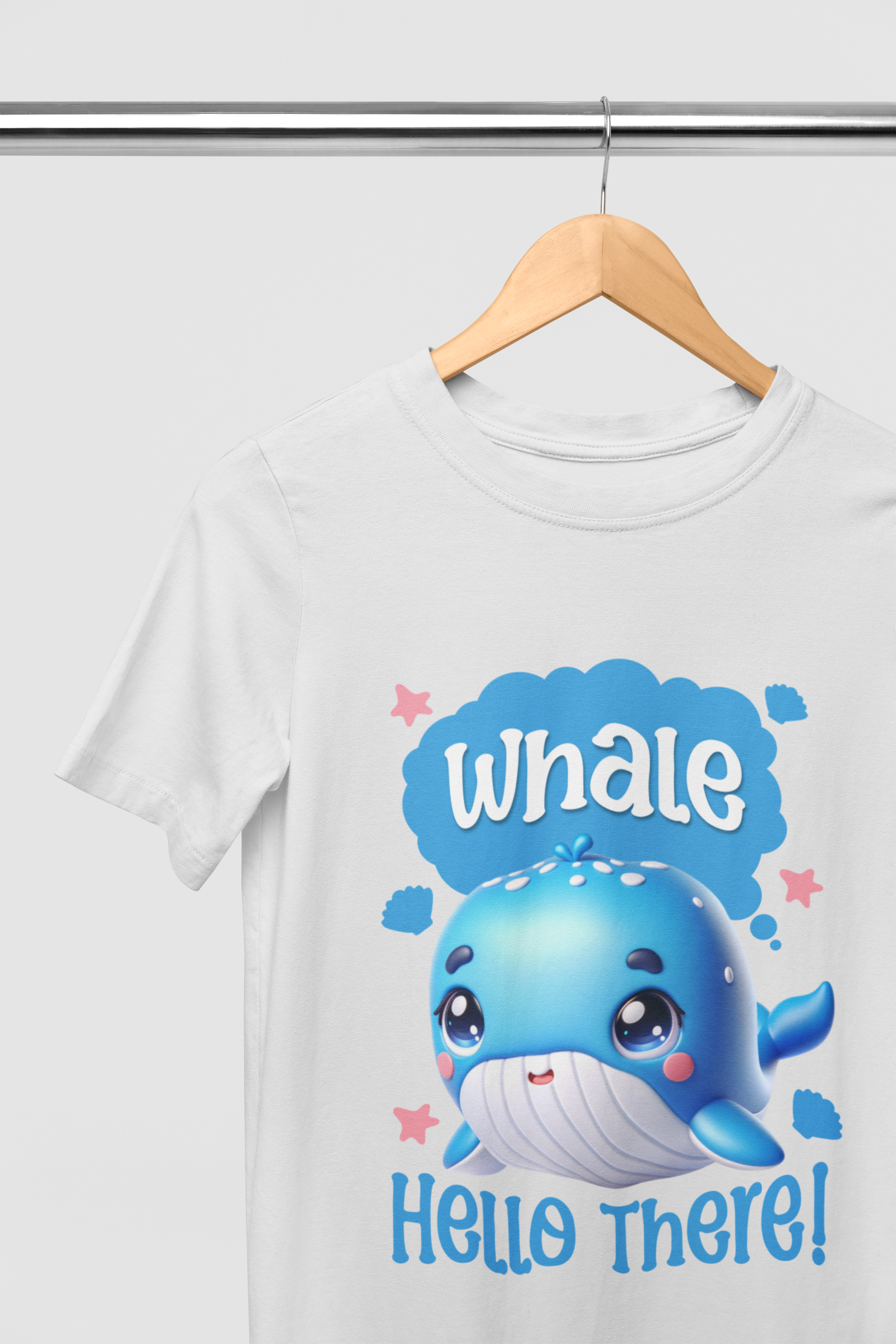 Whale Hello There Classic T-shirt