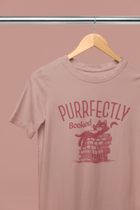 Purrfectly Booked Classic T-shirt