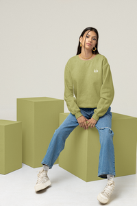 Women's Olive Green Sweatshirt