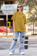 Mustard Yellow Oversize T-Shirt