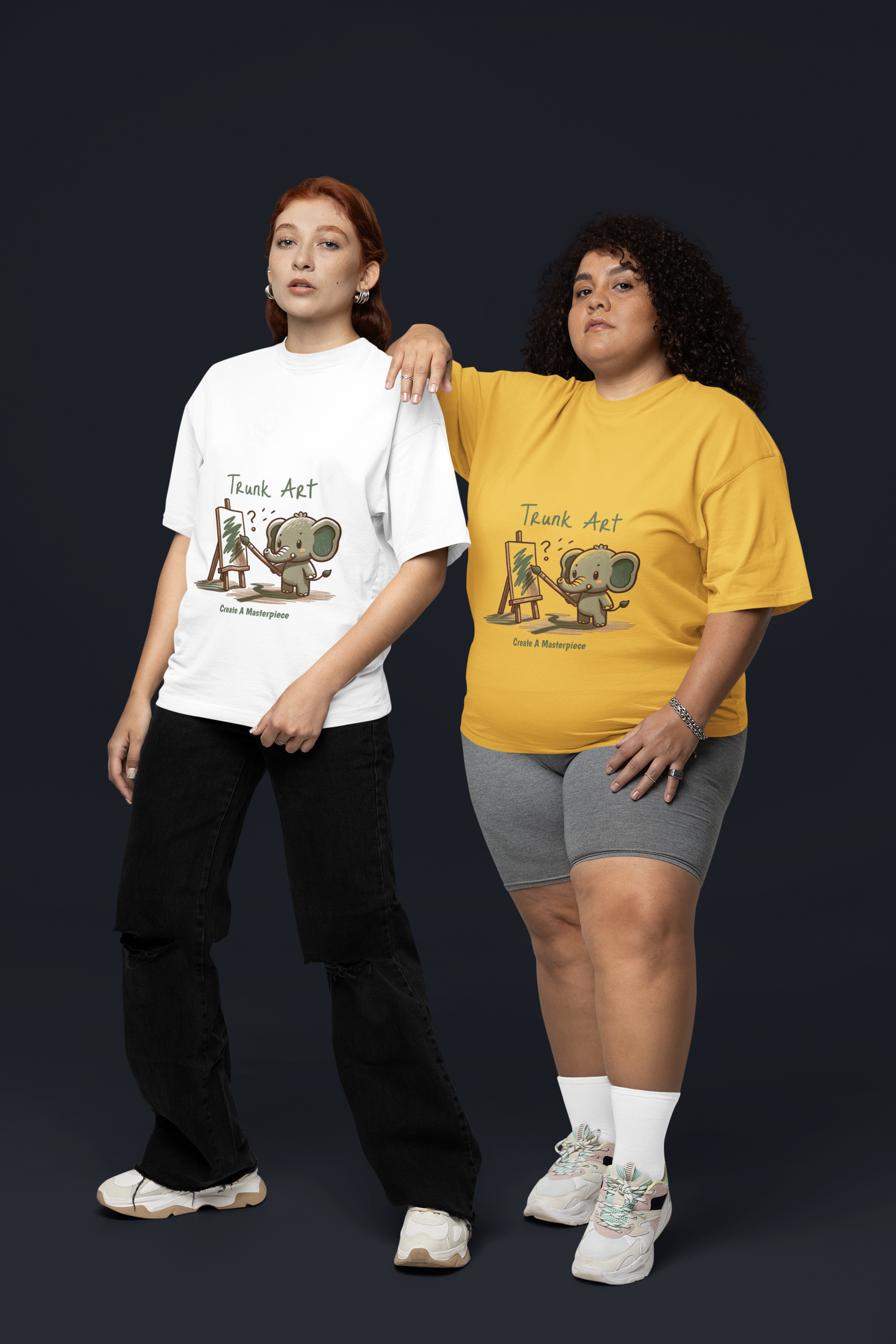 Trunk Art  Oversized T-Shirt