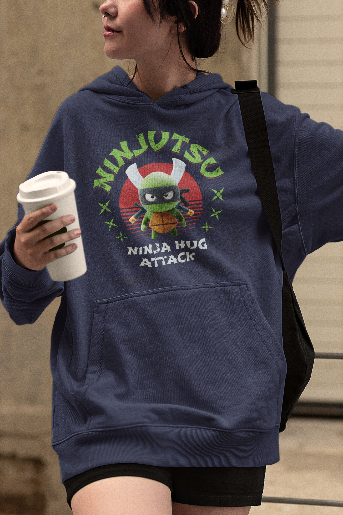 Ninja Hug Oversize Hoodie