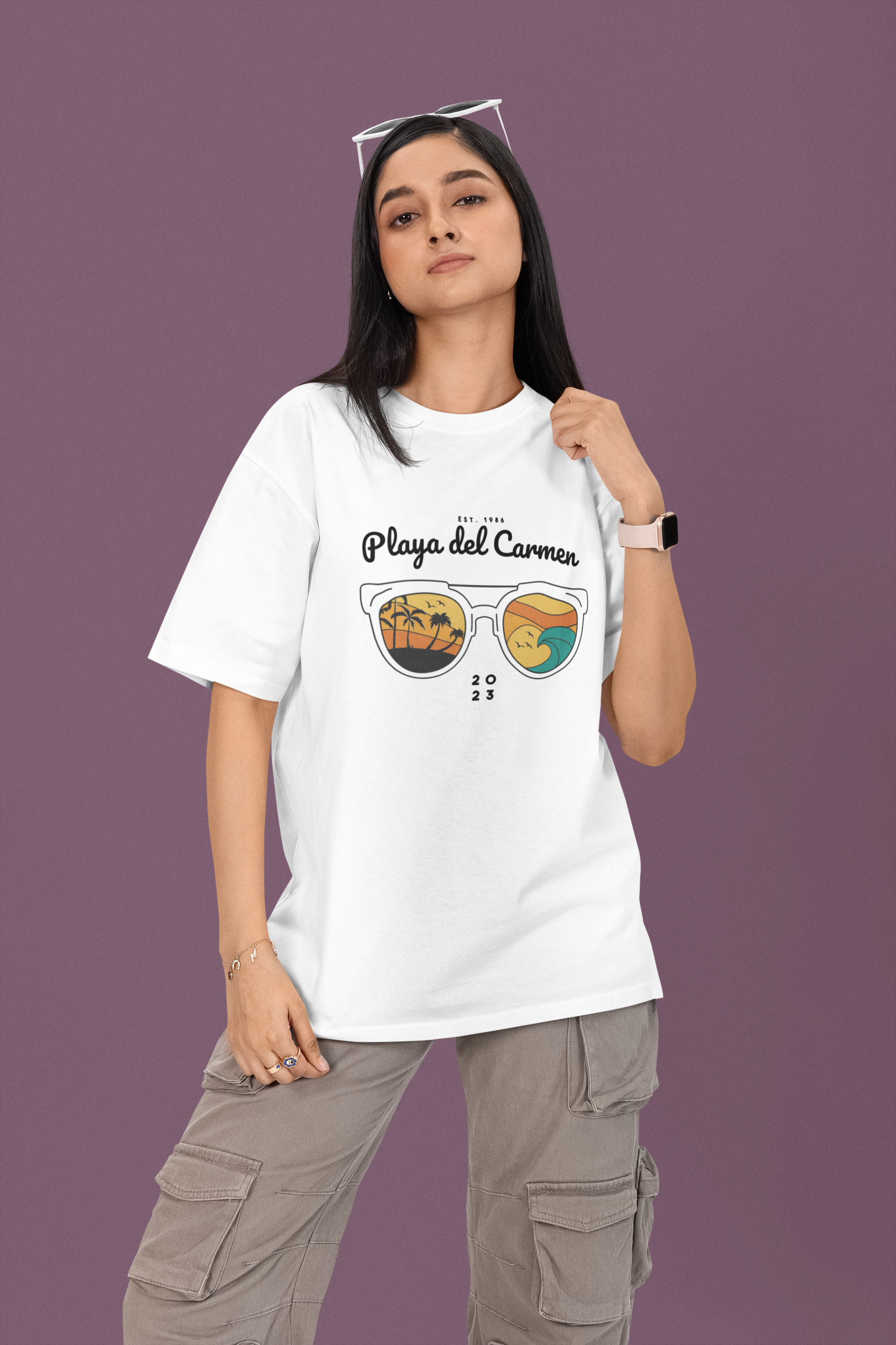 Coastal Chill Oversized Tee