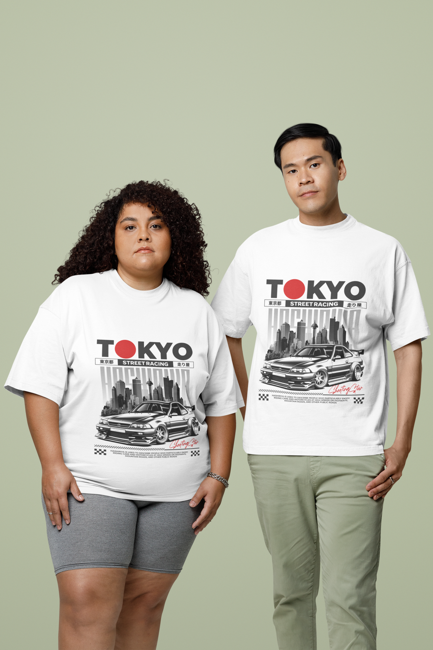 Tokyo Street Racing Oversized T-Shirt