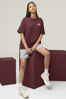 Maroon Oversize T-Shirt