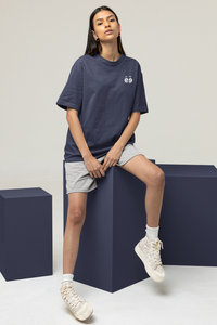 Navy Blue Oversize T-Shirt