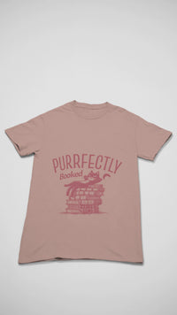 Purrfectly Booked Classic T-shirt