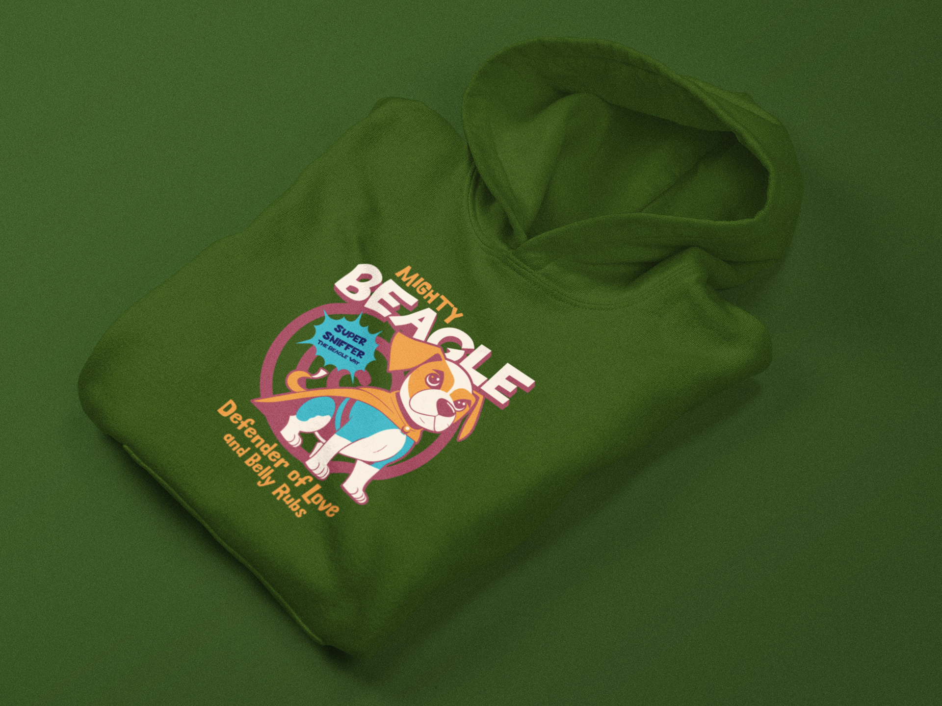 The Mighty Beagle Hoodie