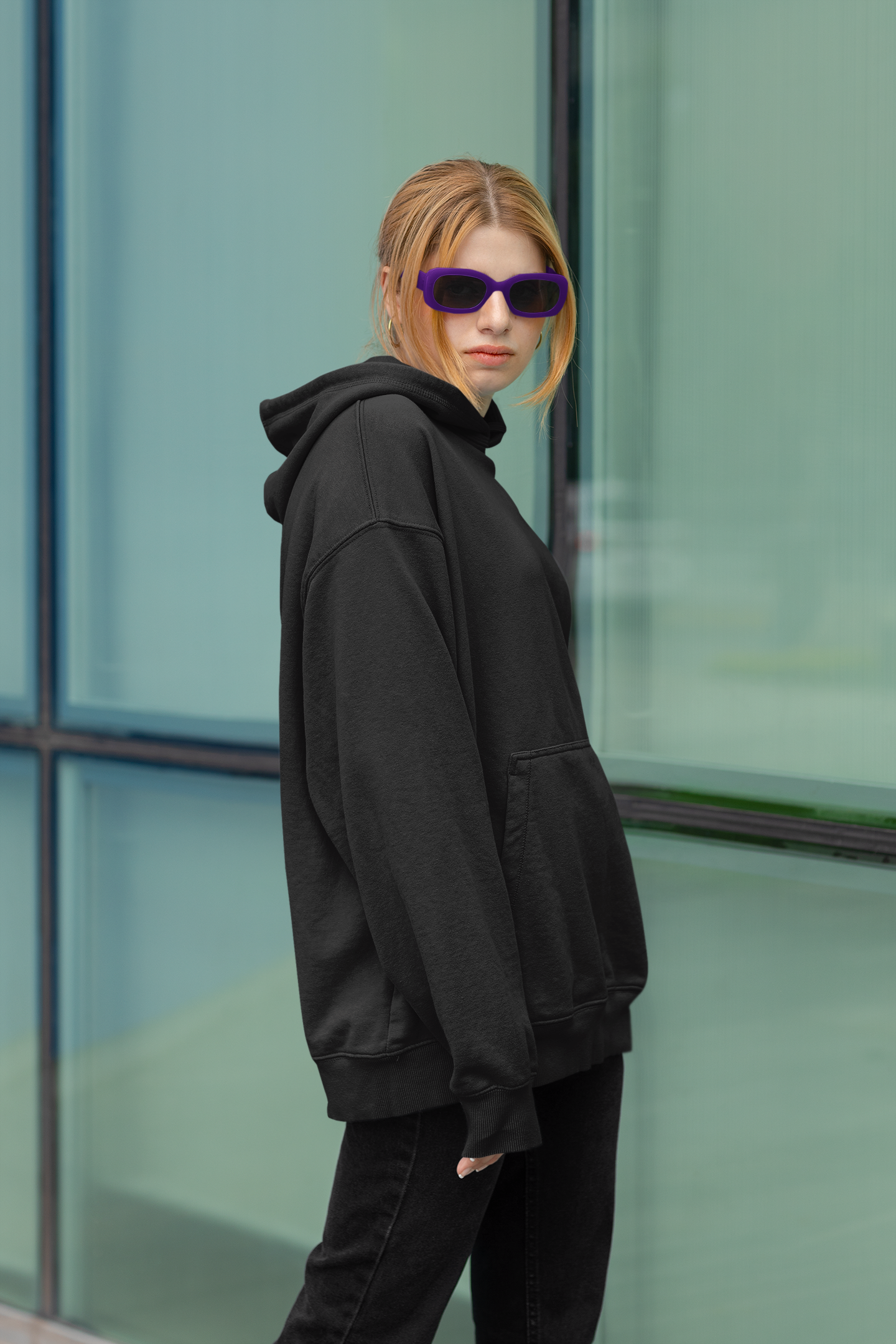 Distorted Oversize Hoodie