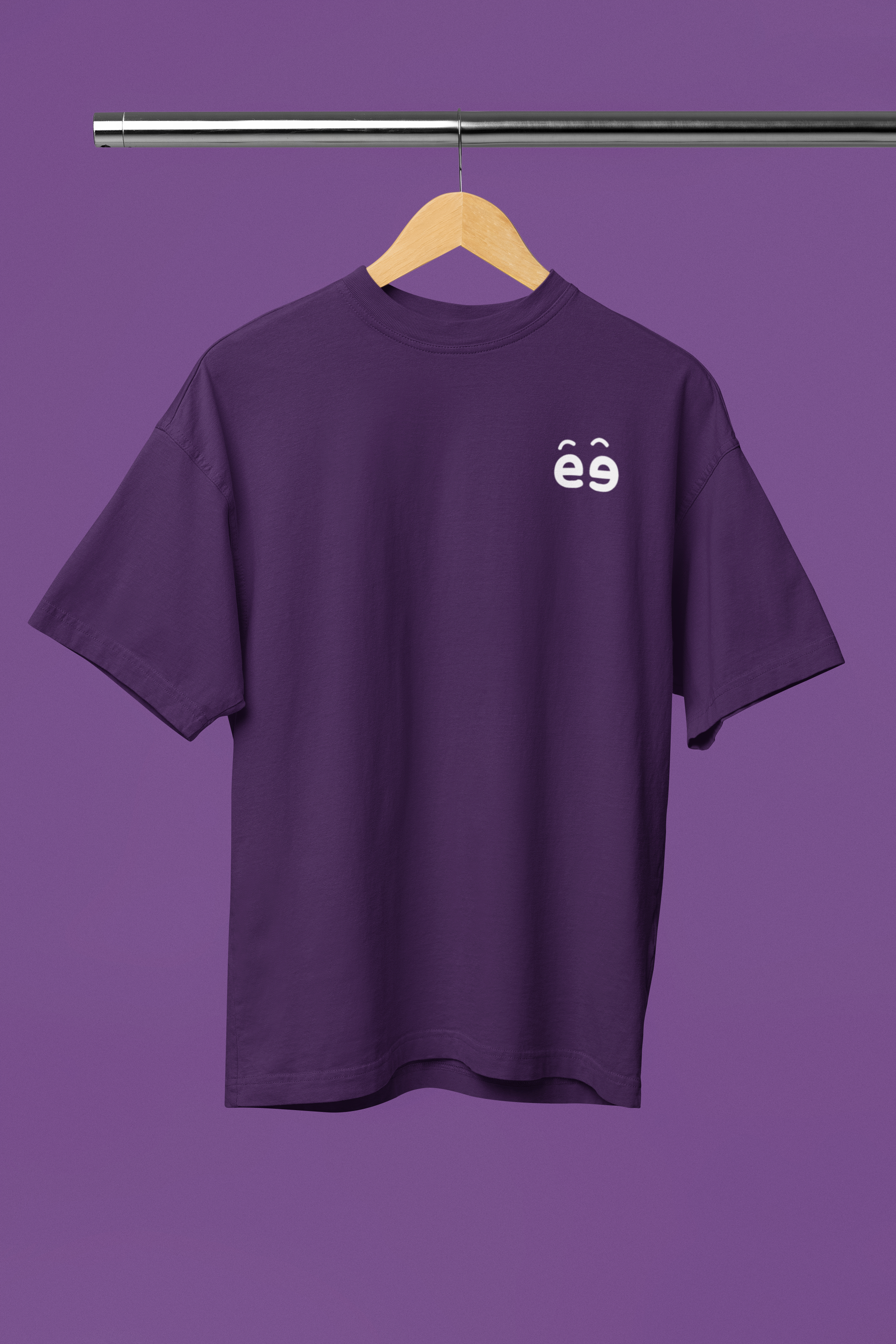 Purple Oversize T-Shirt