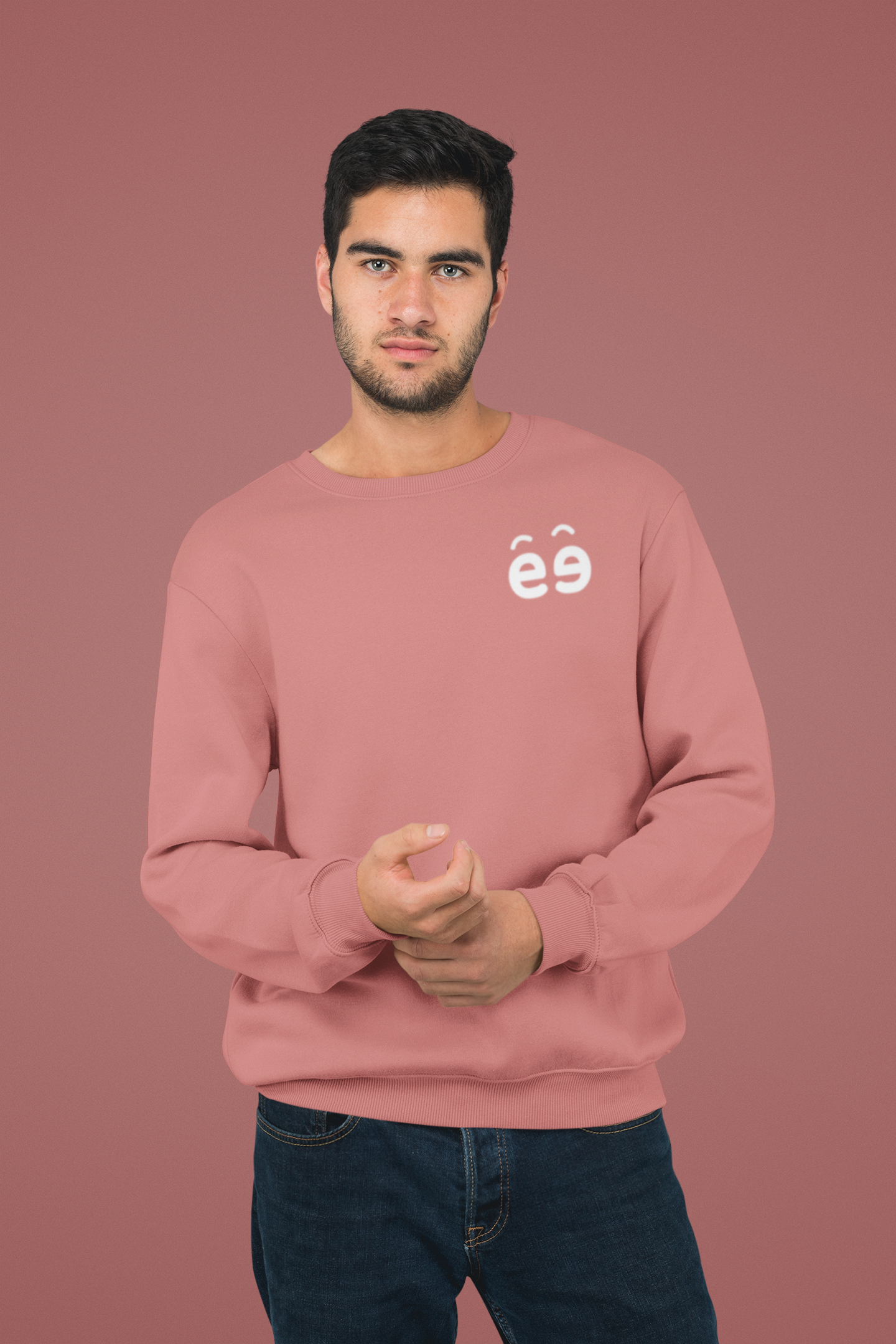 Men's Coral Sweatshirt