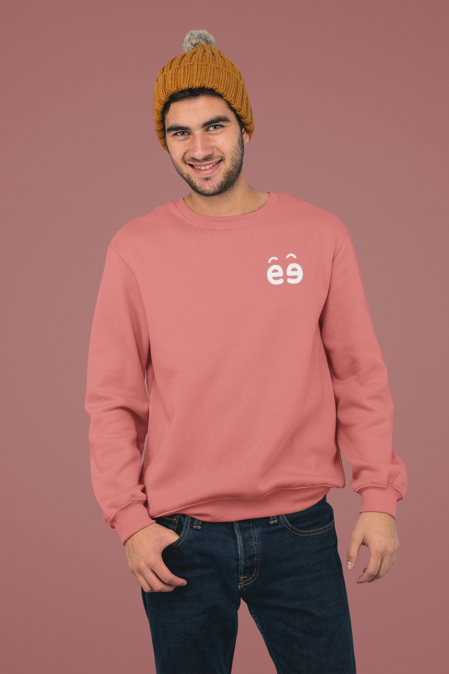 Men's Coral Sweatshirt