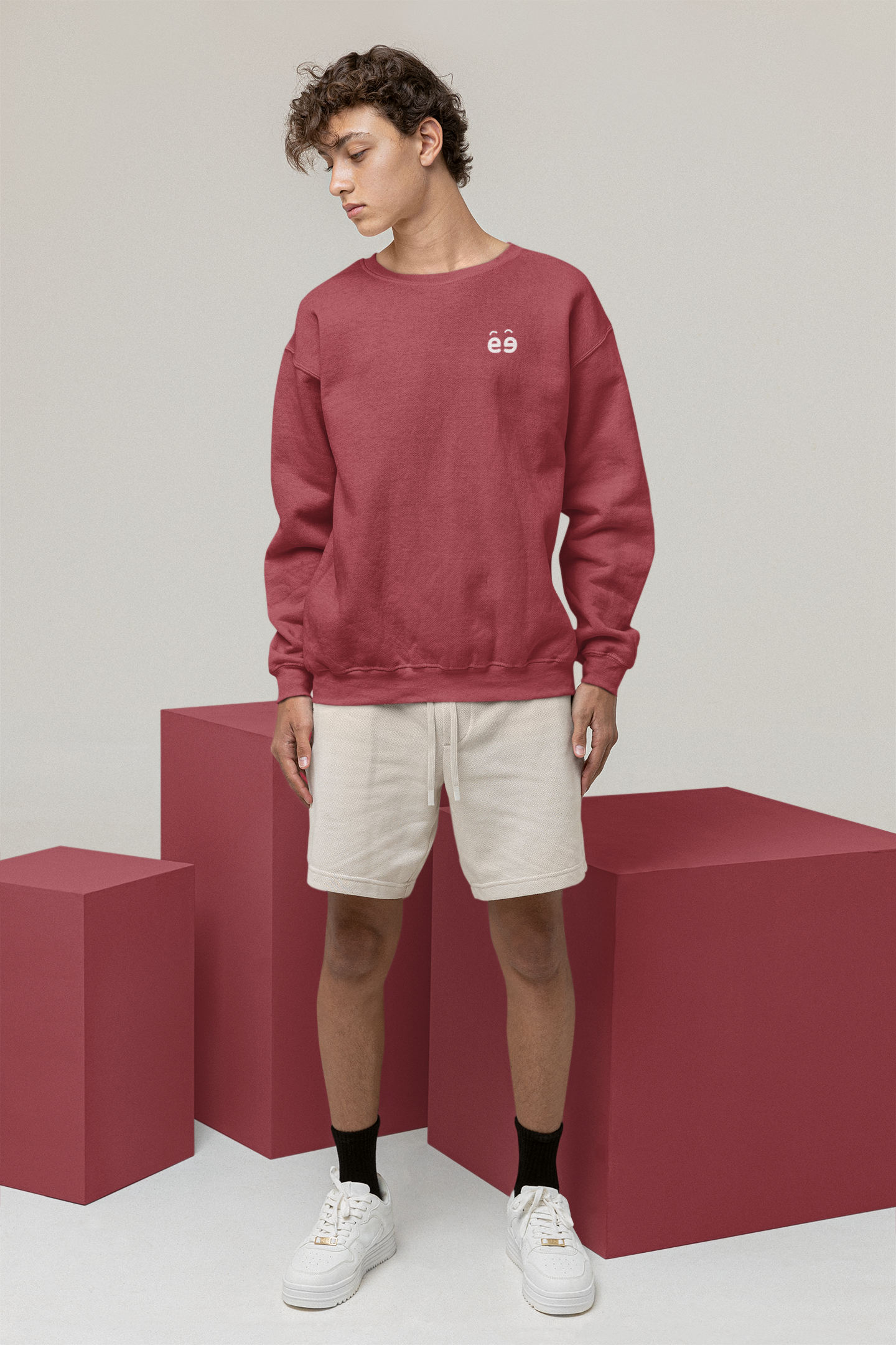 Men's Maroon Sweatshirt