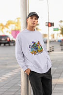 Graffiti Street Oversized Sweatshirts