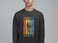 Retro Music Sweatshirt