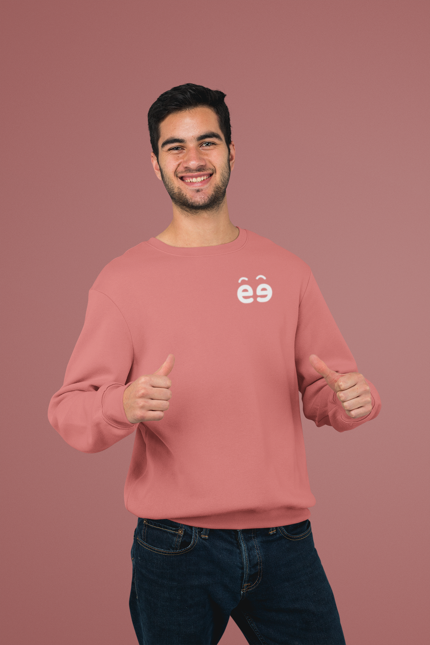 Men's Coral Sweatshirt