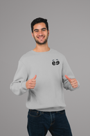 Men's Grey Melange Sweatshirt