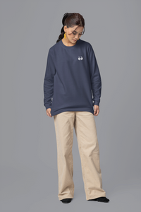 Women's Navy Blue Sweatshirt