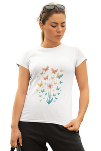 Dandelion Watercolor Classic T-shirt